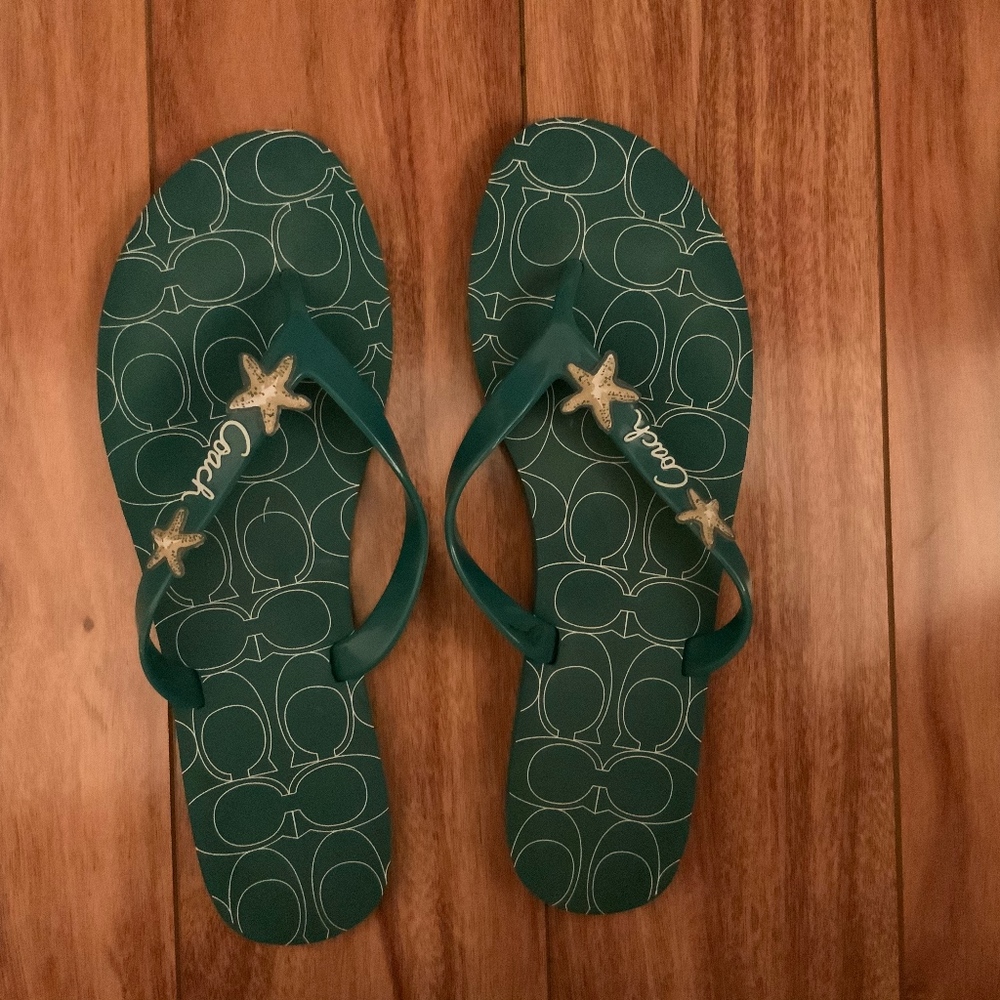 Coach Flip Flops